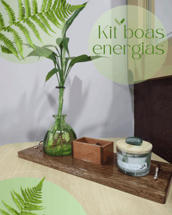 Kit decorativo boas energias
